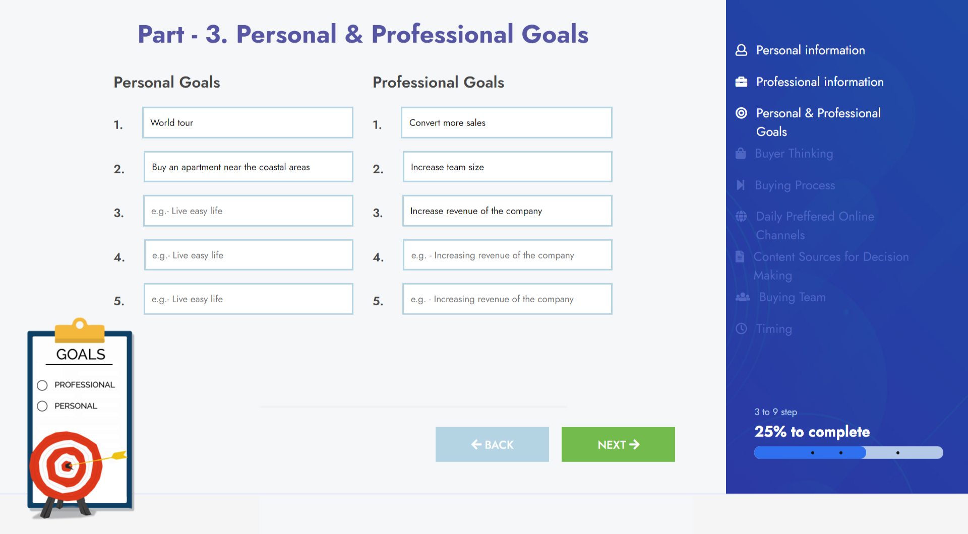 Buyer Persona Step 03